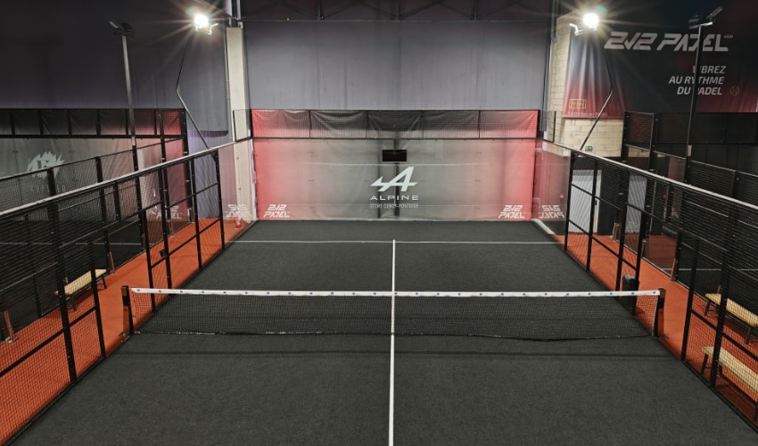 Nos terrains de padel