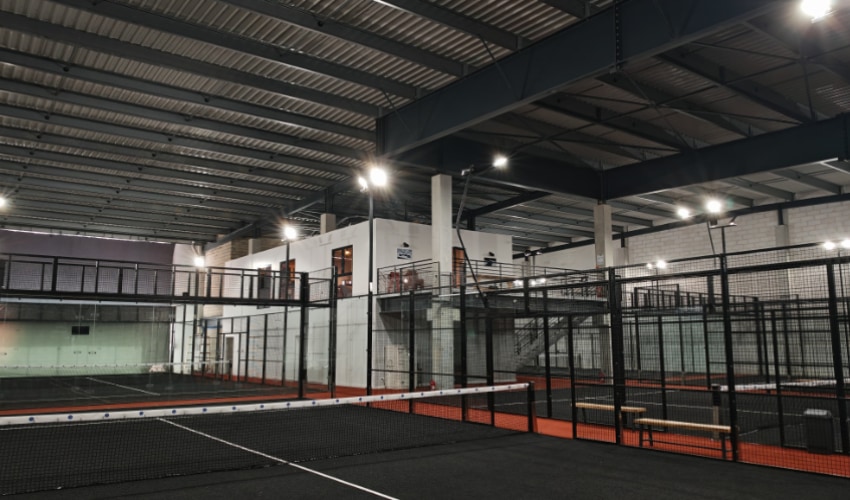 Nos 5 terrains de padel